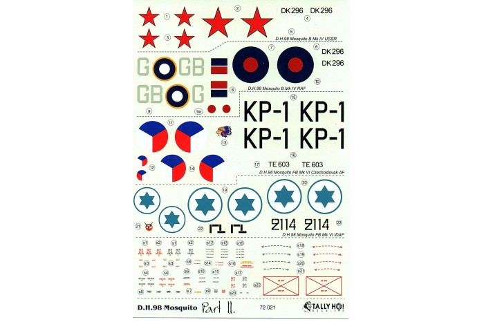 Obtlačky - Mosquito, part 2 - 72021