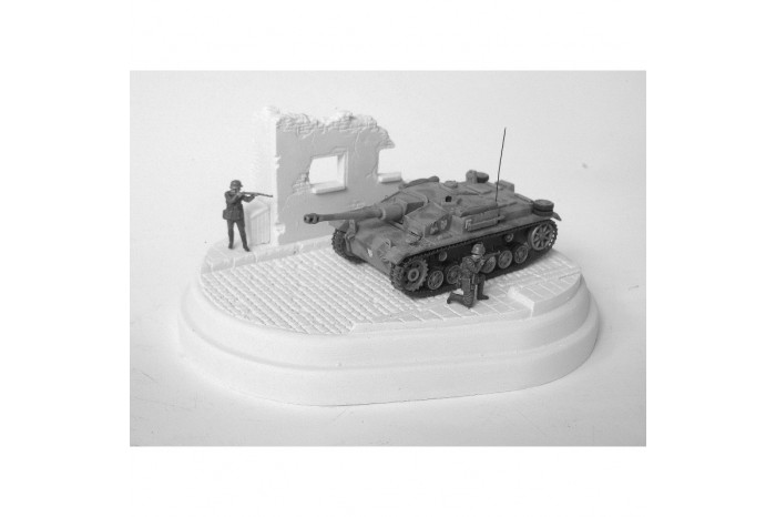 Ulica s ruinou domu - 7N19