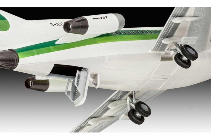 ModelSet letadlo 63946 -  Boeing 727-100 GERMANIA (1:144)