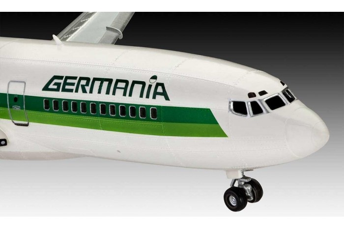 ModelSet letadlo 63946 -  Boeing 727-100 GERMANIA (1:144)