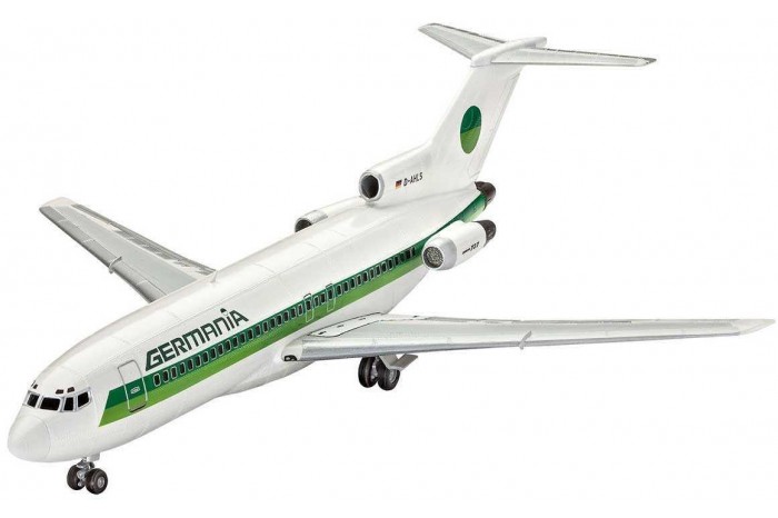 ModelSet letadlo 63946 -  Boeing 727-100 GERMANIA (1:144)
