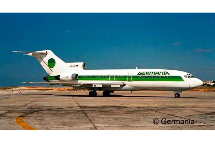 ModelSet letadlo 63946 -  Boeing 727-100 GERMANIA (1:144)