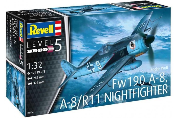 Focke Wulf  Fw190A-8, A-8/R11 Nightfighter (1:32) - 03926