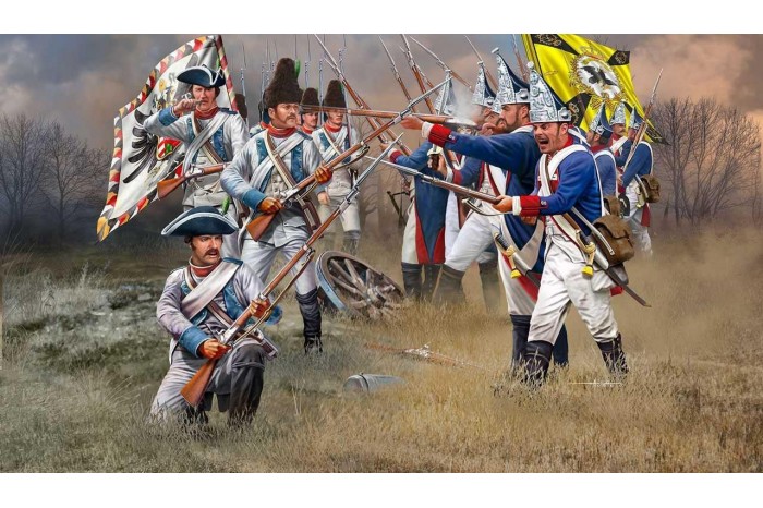 Seven Years War (Austrian & Prussian Infantry) (1:72) - 02452
