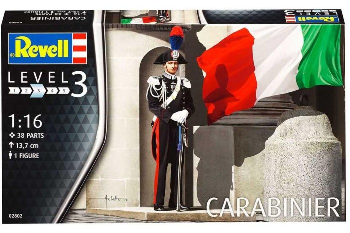Plastic ModelKit figurka 02802 - Carabinier (1:16)