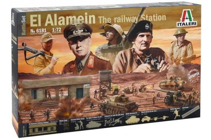 EL ALAMEIN WAR - BATTLESET (1:72) - 6181