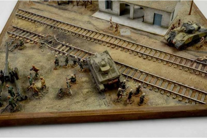 Model Kit diorama 6181 - EL ALAMEIN WAR - BATTLESET (1:72)