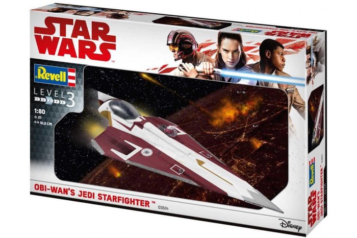 Plastic ModelKit SW 03614 - Obi-Wan's Jedi Starfighter  (1:80)