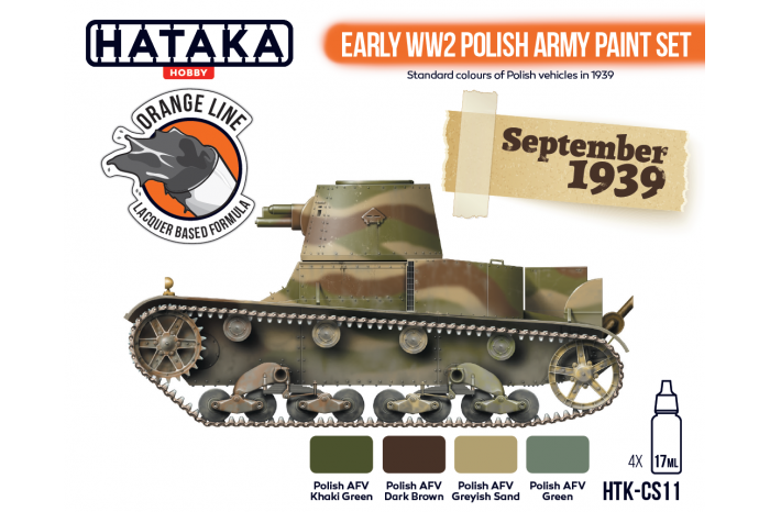 Poľská armádne technika 2. sv. vojny skoré obdobie (Early WW2 Polish Army) - CS11