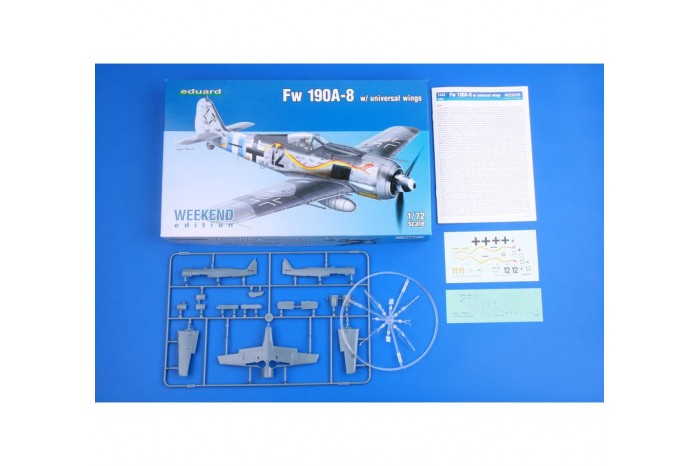 Fw 190A-8 s univerzálnym krídlom (1:72) - 7443