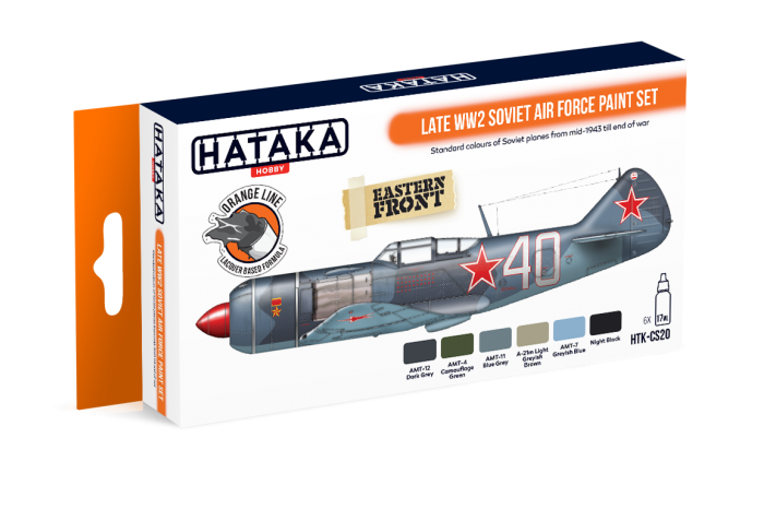 Ruské letectvo 2. sv. vojny neskoré obdobie (Late WW2 Soviet Air Force) - CS20