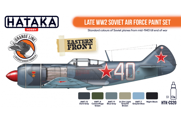 Ruské letectvo 2. sv. vojny neskoré obdobie (Late WW2 Soviet Air Force) - CS20