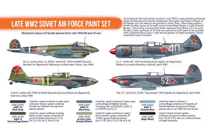 Ruské letectvo 2. sv. vojny neskoré obdobie (Late WW2 Soviet Air Force) - CS20