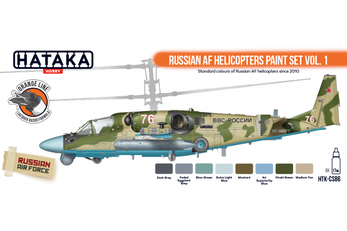 Helikoptéry ruského letectva 1 (Russian AF Helicopters vol. 1) - CS86