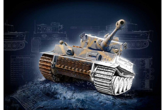 Gift-Set tank 05790 - 75 Years Tiger I (1:35)