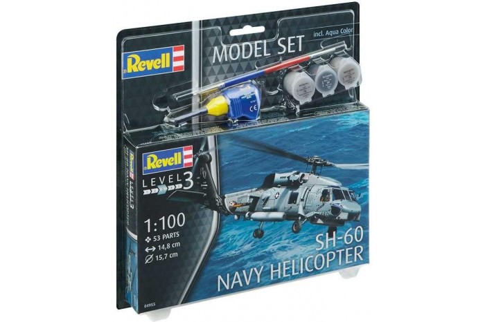 SH-60 Navy Helicopter (1:100) - 64955