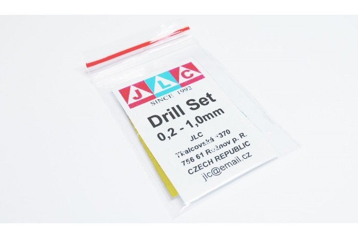 Sada vrtáků - 0,2 až 1 mm - P008