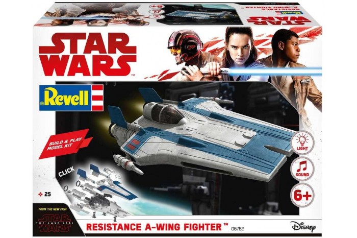 Build & Play SW 06762 - Resistance A-wing Fighter (modrý)