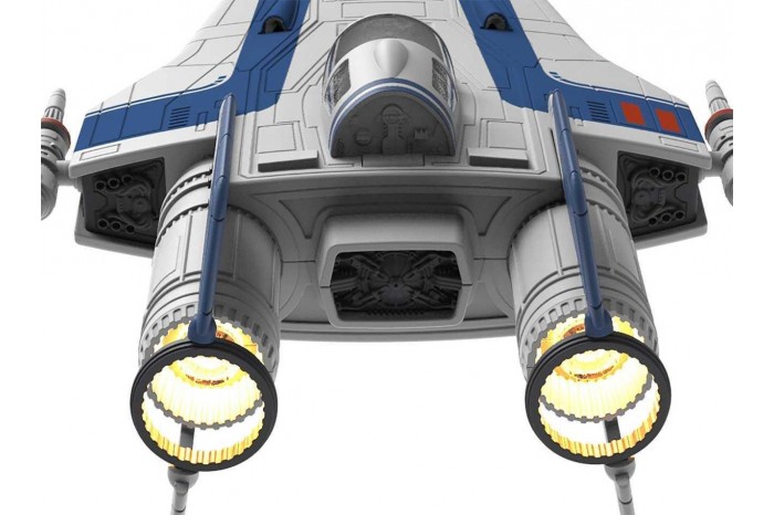 Build & Play SW 06762 - Resistance A-wing Fighter (modrý)