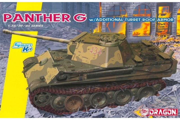 Panther Ausf.G Late Production w/Add-on Anti-Aircraft Armor (1:35) - 6897