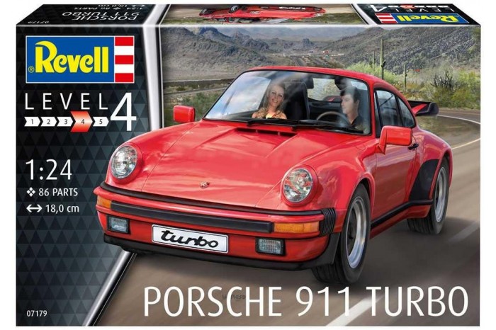 Plastic ModelKit auto 07179 - Porsche 911 Turbo (1:25)