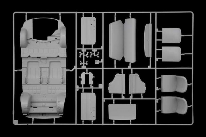 Model Kit auto 4703 - FIAT 500 F 1968 (1:12)