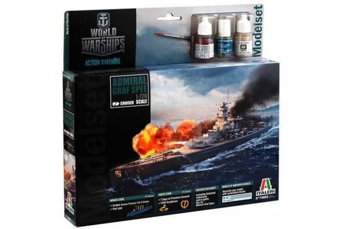 World of Warships - Admiral Graf Spee (1:720) - 74003