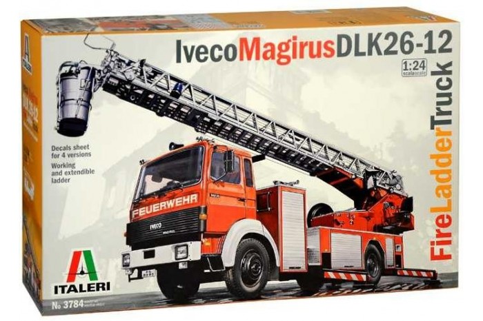Iveco Magirus DLK 26-12 Fire Ladder Truck (1:24) - 3784