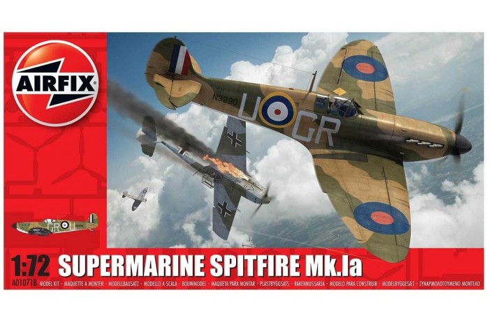 Classic Kit letadlo A01071B - Supermarine Spitfire Mk.Ia (1:72)