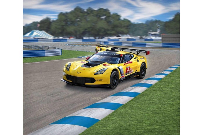 ModelSet auto 67036 - Corvette C7.R (1:25)