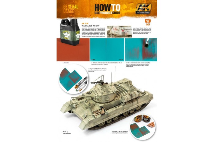 Washable Agent - AK236