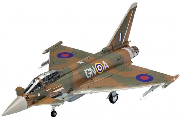 Plastic ModelKit letadlo 03900 - 100 Years RAF: Eurofighter Typhoon (1:72)