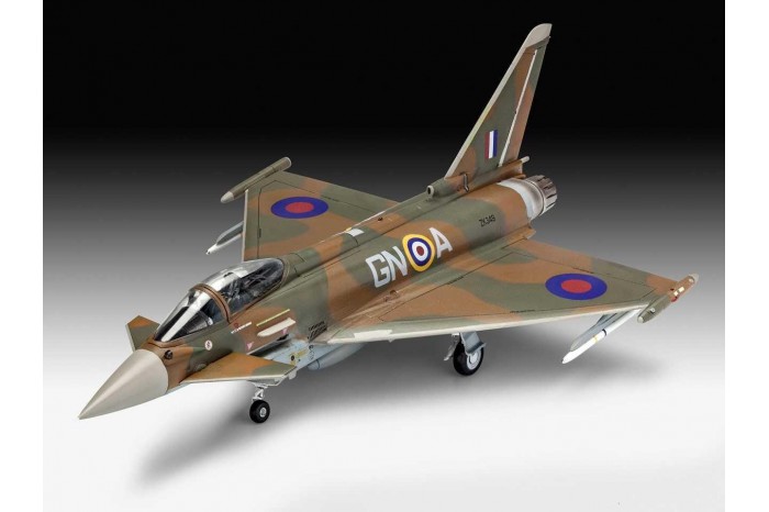 Plastic ModelKit letadlo 03900 - 100 Years RAF: Eurofighter Typhoon (1:72)