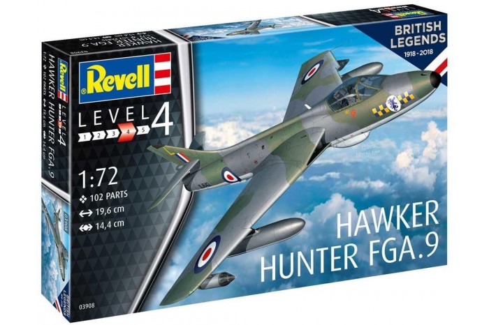 100 Years RAF: Hawker Hunter FGA.9 (1:72) - 03908