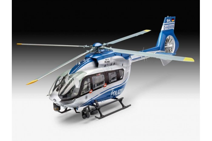 Plastic ModelKit vrtulník 04980 - H145 "Police" (1:32)