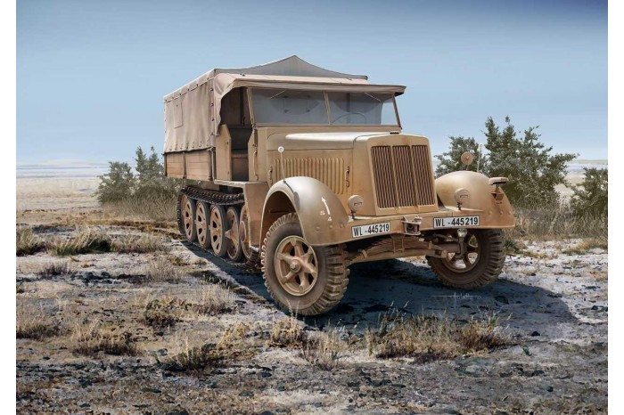 Plastic ModelKit military 03263 - Sd.Kfz. 7 (Late Production) (1:72)