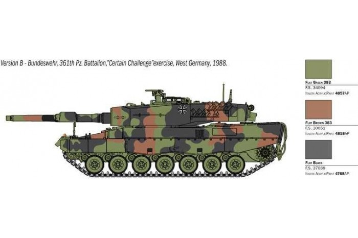 Model Kit tank 6559 - Leopard 2A4 (1:35)