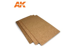 CorkCork Sheet 200x290x 6mm fine grained - 8052