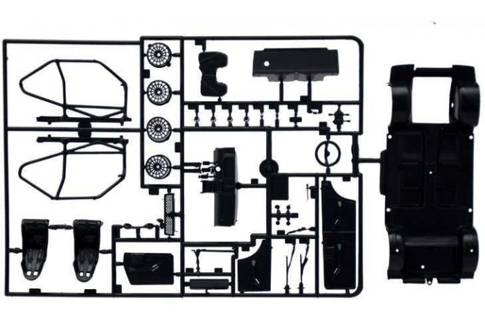 Model Kit auto 3658 - Lancia Delta HF Integrale (1:24)