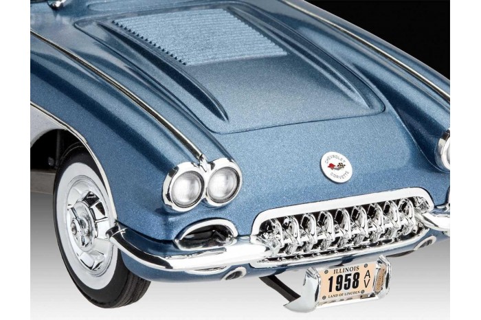 ModelSet auto 67037 - '58 Corvette Roadster (1:25)
