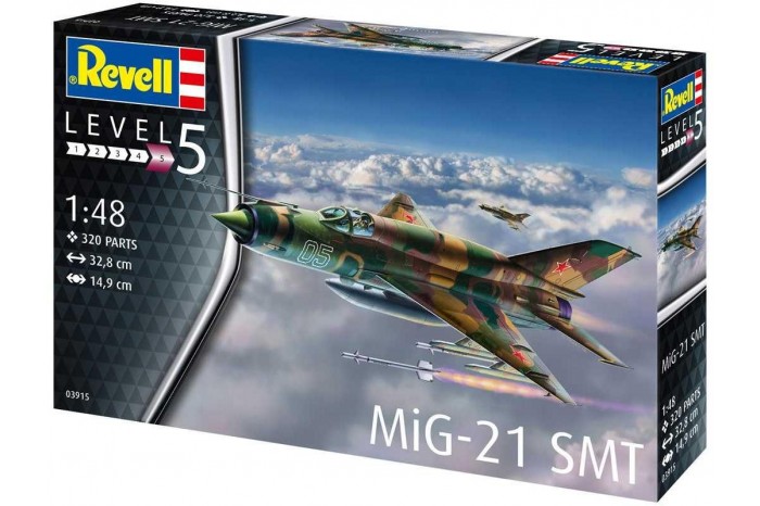 Plastic ModelKit letadlo 03915 - MiG-21 SMT (1:48)