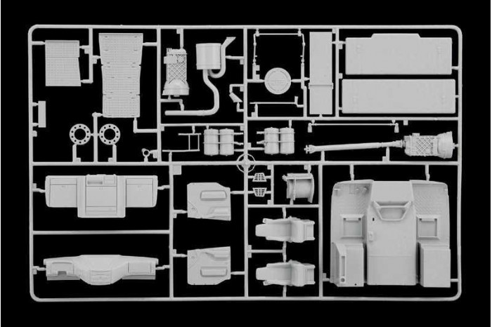 Model Kit truck 3933 - DAF XF105 Space America (1:24)