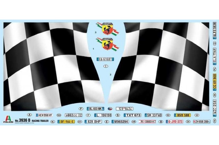 Model Kit návěs 3936 - Racing Trailer (1:24)