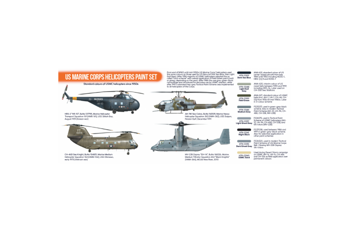 Vrtuľníky námorníctva US (USMC Helicopters) - CS14