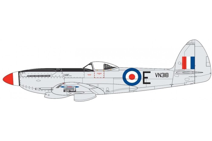 Classic Kit letadlo A06101A - Supermarine Spitfire F.Mk22/24 (1:48)