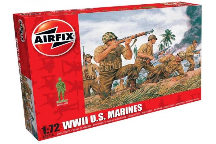 WWII US Marines (1:72) - A00716