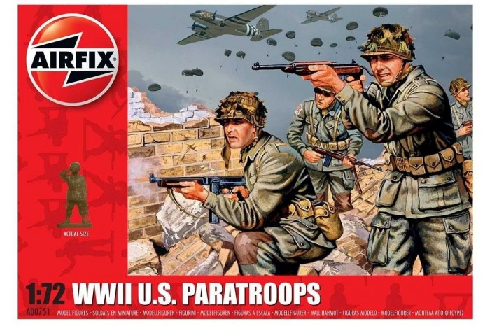 Classic Kit figurky A00751 - WWII US Paratroops (1:72)