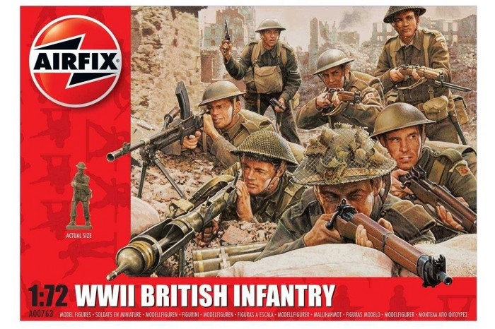 Classic Kit figurky A00763 - WWII British Infantry (1:72)