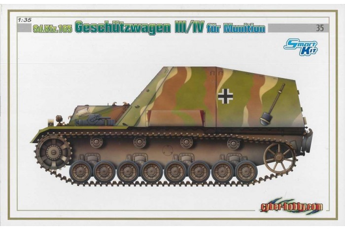 Sd.Kfz.165 GESCHÜTZWAGEN III/IV für MUNITION (SMART KIT) (1:35) - 6151