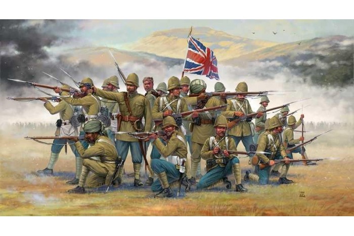 Model Kit figurky 6187 - British Infantry and Sepoys (1:72)
